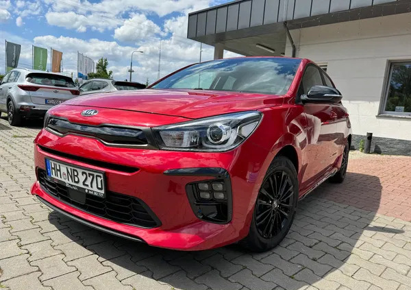 opolskie Kia Rio cena 55777 przebieg: 80767, rok produkcji 2020 z Nysa